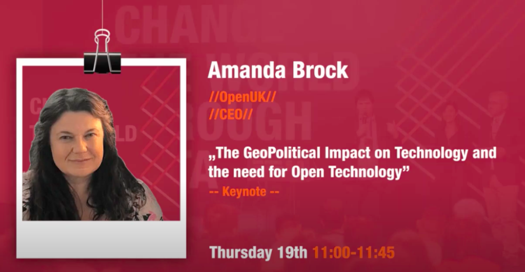 [DSC Europe 2020] The GeoPolitical Impact on Technology and the need for Open Tech – Amanda Brock